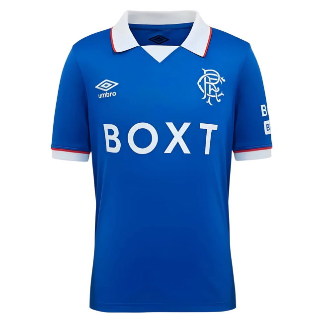 2025-2026 Rangers Home Shirt (Kids) (Moore 47)-SoccerKits Hub | Buy Soccer Jerseys Online